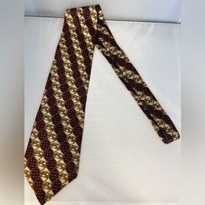 Andrew Scott Silk Hunting Tie Dog Duck Novelty Mens Necktie Vintage